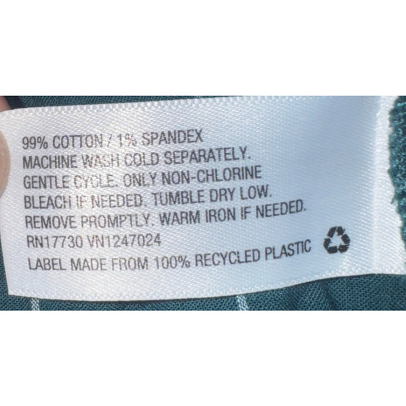 A New Day Women Medium Top Puff Sleeve Classic Holiday Interview Preppy - Picture 7 of 7